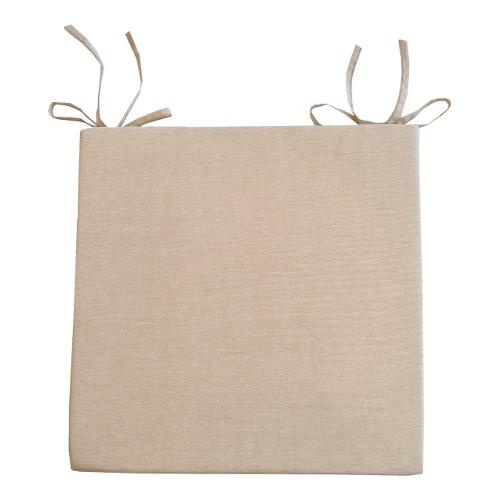 Olibò Cuscino seduta misto cotone Naturale 29 (45x45x5cm) Sfoderabile