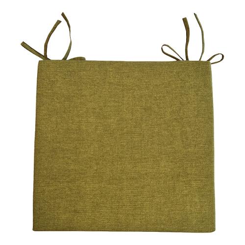 Olibò Cuscino seduta misto cotone Erba 15 (45x45x5cm) Sfoderabile