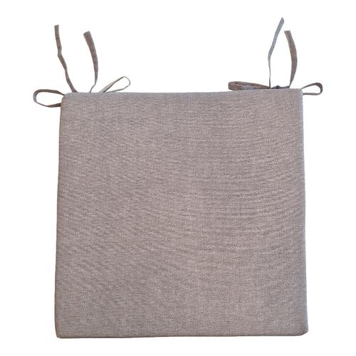 Olibò Cuscino seduta misto cotone Perla 22 (45x45x5cm) Sfoderabile