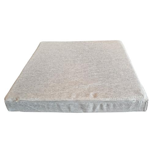 Olibò Cuscino poltrona misto cotone Beige 00 (53x53x7cm) Sfoderabile