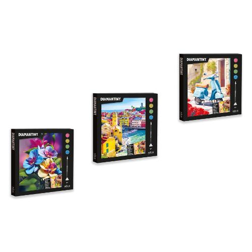 Nice Quadro mosaico 3D DIAMANTINY Assortito 96560