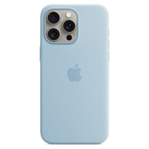 Apple Cover IPHONE 15 Pro Max MAGSAFE SILICON Blu chiaro MWNR3ZM A