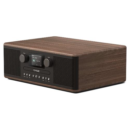 Pure Compatto HI FI CLASSIC C D6 Coffee black e Walnut 2x 15w 252985