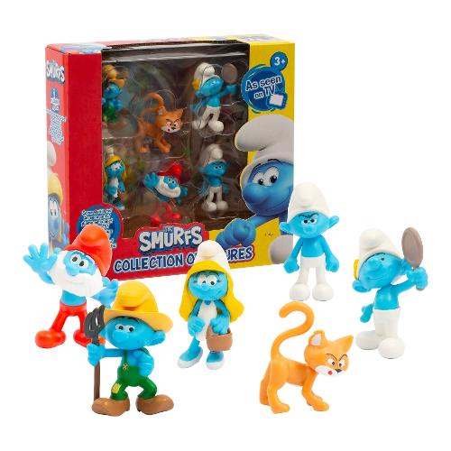 Giochi Preziosi Set Puffi con Gargamella 5 pz PUFFI PUF14200