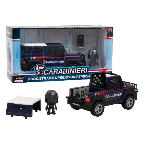 Giochi Preziosi Mini Action Hero con jeep luci CARABINIERI CBN03000