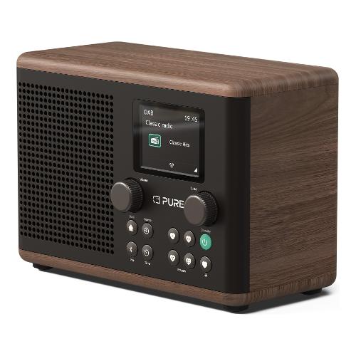 Pure Radio CLASSIC H4 Dab+ Coffee black e Walnut 252983