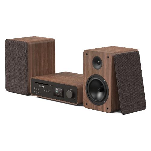 Pure Compatto HI FI CLASSIC Stereo Bluetooth Coffee black e Walnut 2x 50w 252808