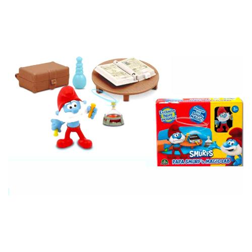 Giochi Preziosi Laboratorio di Grande Puffo con personaggio PUFFI PUF18200