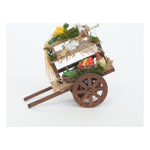 Rossi Rosa Carro con verdure (15cm) 12095