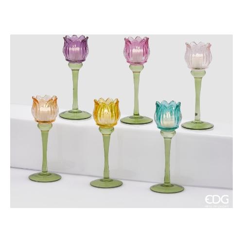 Edg Candelabro 1F (22cm) TULIPE Assortito 440000 7A999