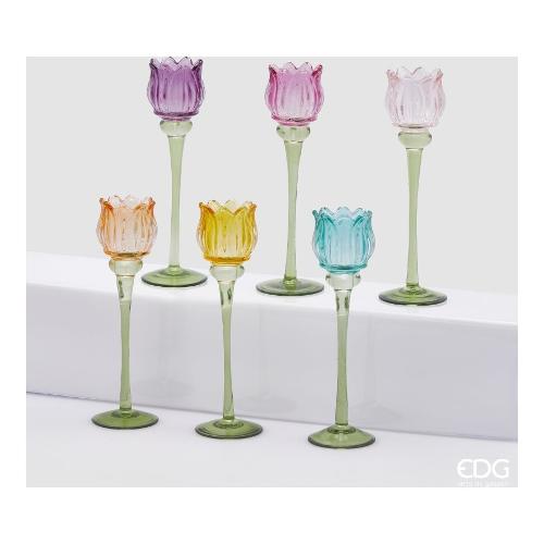 Edg Candelabro 1F (27cm) TULIPE Assortito 440000 8A999