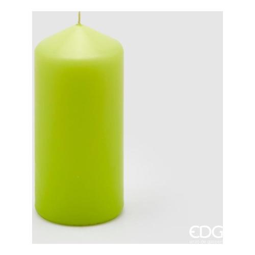 Edg Candela cilindro (6,8x15cm) CLASSIC Verde chiaro 613557 71