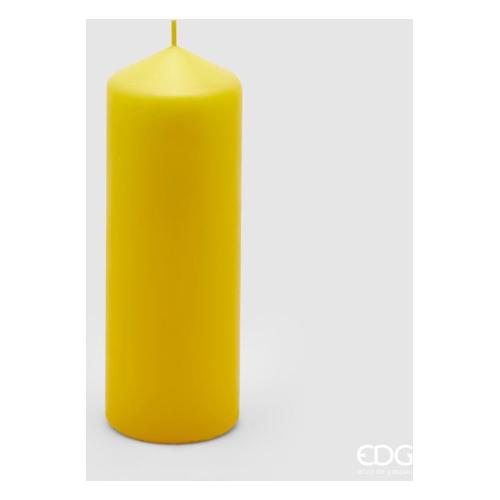 Edg Candela cilindro (6,8x20cm) CLASSIC Giallo 613558 20