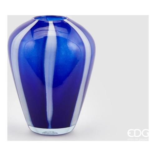 Edg Vaso Vetro (18x22,5cm) MAREA Blu 107670 800