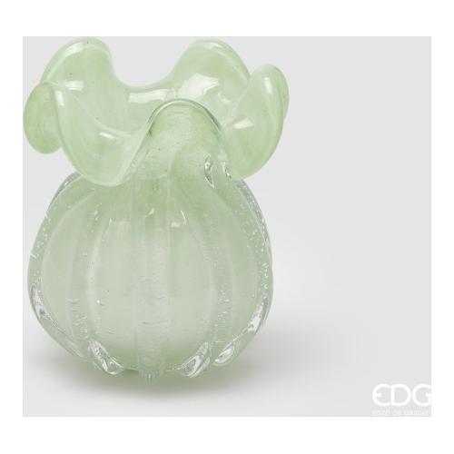 Edg Vaso Vetro (11x14cm) SACCHETTO Verde 1100168 A771