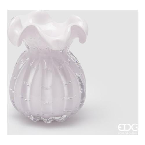 Edg Vaso Vetro (11x14cm) SACCHETTO Rosa 1100168 A500