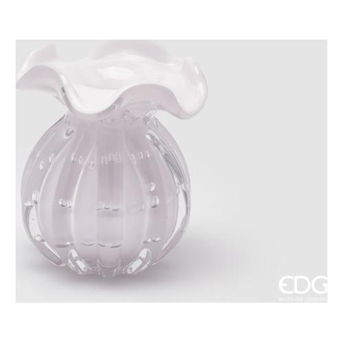 Edg Vaso Vetro (10x12cm) SACCHETTO Rosa 1100167 A500