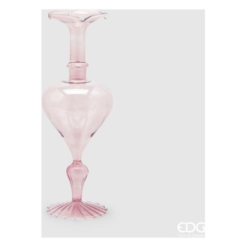 Edg Vaso Vetro soffiato (13x35cm) MONOFIORE Rosa 1100243 A552