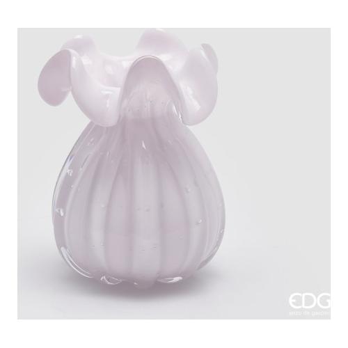 Edg Vaso Vetro (13x17cm) SACCHETTO Rosa 1100169 A500