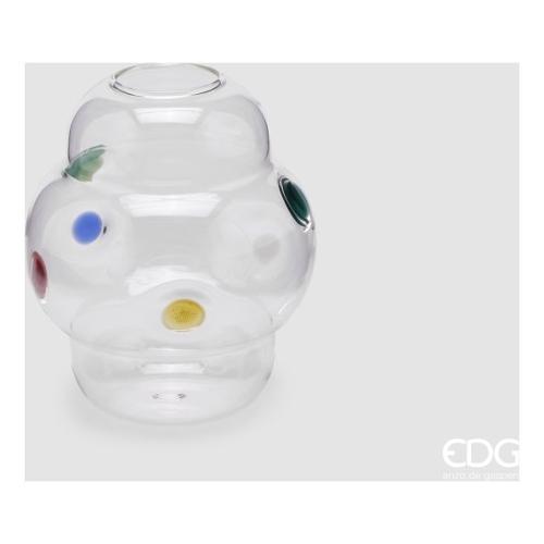 Edg Vaso Vetro (11x13cm) POIS Trasparente multicolore 1100111 A999
