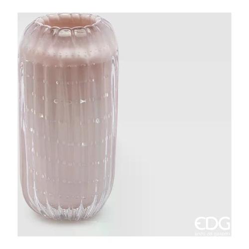 Edg Vaso Vetro (12x24cm) REEF Malva 1100171 A662