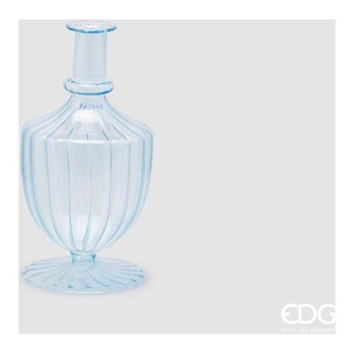 Edg Vaso Vetro (10x20cm) MONOFIORE Azzurro 1100246 A881