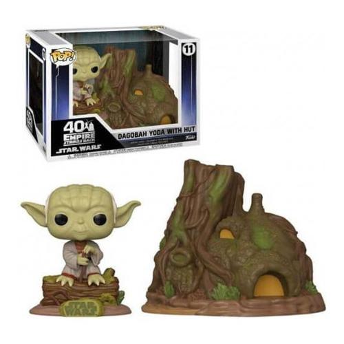 Funko POP STAR WARS Empire 40th Yoda with Hut 11 46765