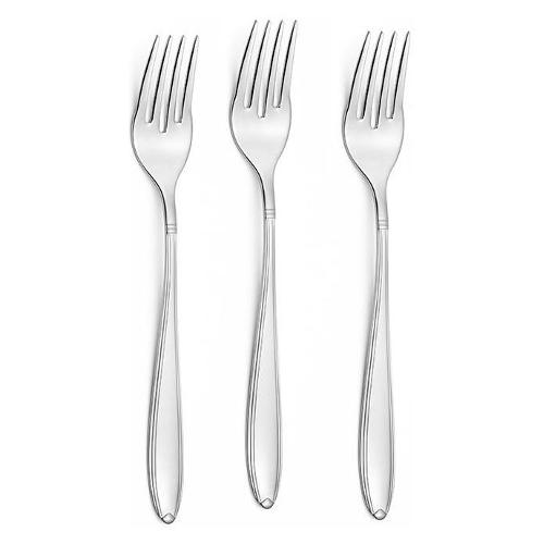 Eme Set forchette frutta 3 pz Inox (18cm) KAPPA Cromo lucido CVLX70C3