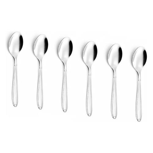 Eme Set cucchiaini caffè 6 pz Inox (11,1cm) KAPPA Cromo lucido CVL100C6