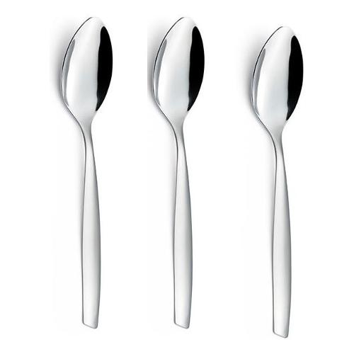 Eme Set cucchiai frutta 3 pz Inox (18,6cm) SHARK Cromo lucido CVLX80C3
