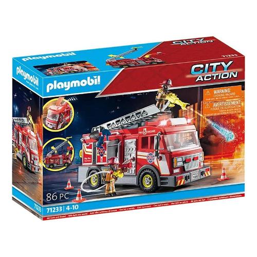 Playmobil Camion Pompieri ( 86 pz ) CITY ACTION 4-10a 71233