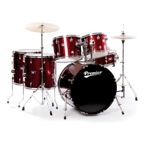 Premier Batteria acustica OLYMPIC SERIES 6196 WR S Stage 22 Wine red 307505WR