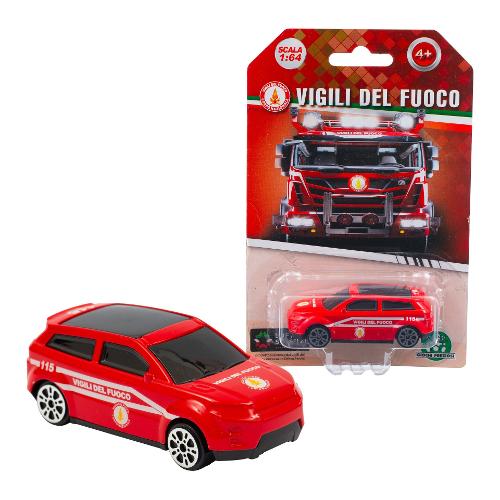 Giochi Preziosi Automodello Mod 6 scala 1:64 VIGILI DEL FUOCO Rosso VGL05500