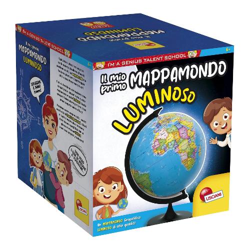Lisciani Gioco educativo Il mio primo mappamondo luminoso I'M A GENIUS 105519