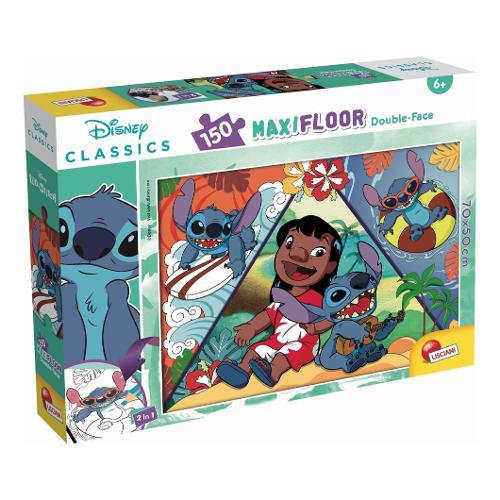 Lisciani Puzzle 150 pz Maxi Floor 6a+ (70x50cm) DISNEY Assortito 2304