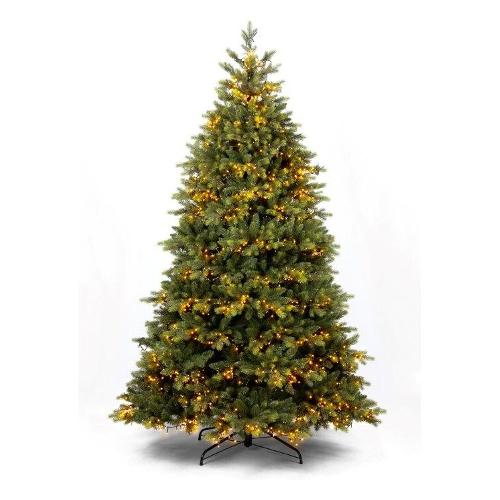 Amicasa Albero di natale MONVISO Verde (137x210cm) 3200 luci - MICROLED