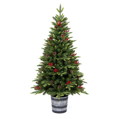 Amicasa Albero di natale Verde 008713 (60x120cm)