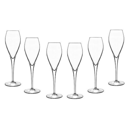 Bormioli Luigi Set calici Flute 6 pz Vetro cristallino (200ml) ATELIER Trasparente A10412BYL02AA02