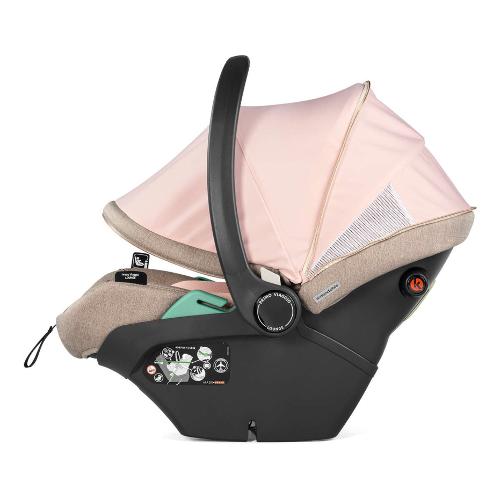Peg Perego Seggiolino auto I-Size 40 - 87 cm PRIMO VIAGGIO LOUNGE Reclyne base esclusa Mon amour IMLO000000BA36DX19