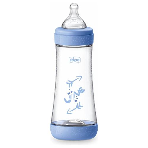 Chicco Biberon Flusso veloce 4-9m (300ml) PERFECT 5 Azzurro 00020235210000