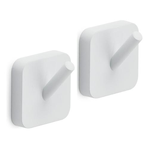 Gedy Set appendini 2 pz TONGA Bianco (4,7x3,1x4,9 cm) TO27 02