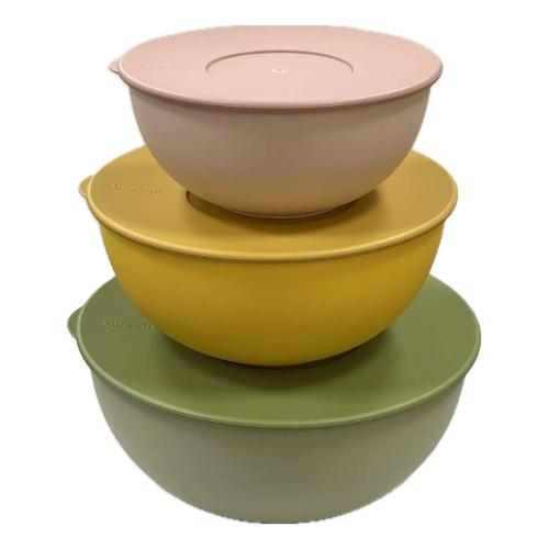 Guzzini Set contenitori alimenti 3 pz Everywhere Bio da 2 a 5 lt KITCHEN ACTIVE Colori assortiti 29260452