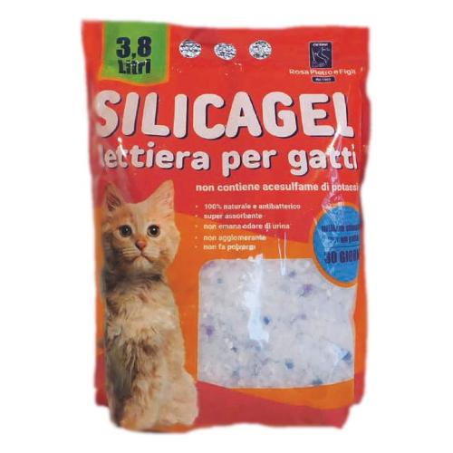 Cervo Lettiera gatti SILICAGEL 3,8 lt (1,5Kg) 40074