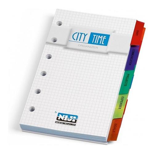 Niji Ricambio agenda Organizer Pocket Non datato (7x11cm) 150