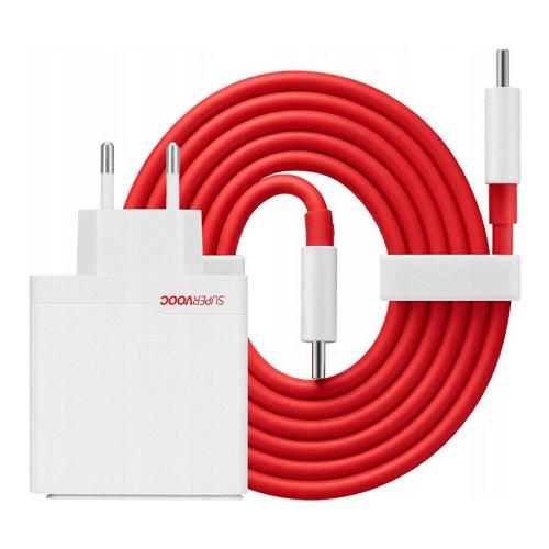Oneplus Caricabatterie USB Type-A, USB Type-C SUPERVOOC 100W Dual Port Power Delivery White e Red 5461100370