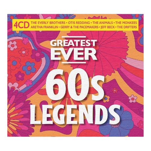 Audio CD Greatest Ever 60s Legend 4Cd - AA  VV 38789591
