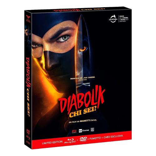 Eagle Pictures Blu Ray Diabolik - Chi Sei? (Blu-Ray+Dvd+Fumetto) - Antonio Manetti, Marco Manetti 871703RVDO