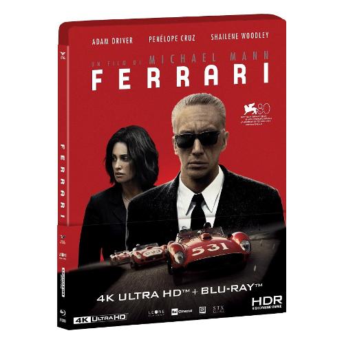 Eagle Pictures Blu Ray 4K Ferrari (Steelbook) (4K Ultra Hd+Blu-Ray Hd) - Michael Mann 871709RVDO