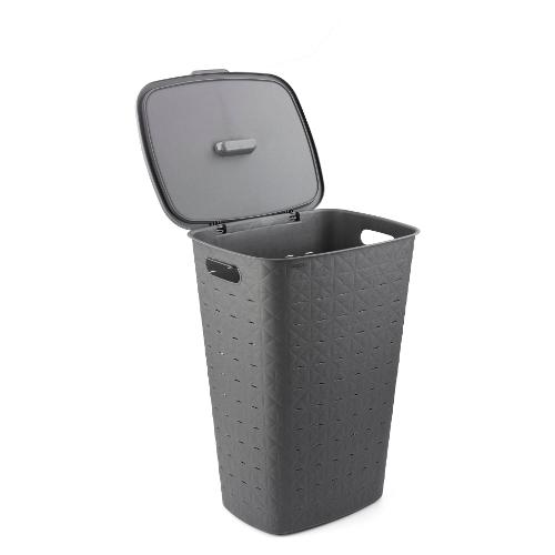 Curver Porta biancheria Plastica (56L) SOFTEX Grigio K258698