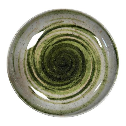 Saturnia Piatto frutta Ceramica (21cm) TOURN Verde 22004